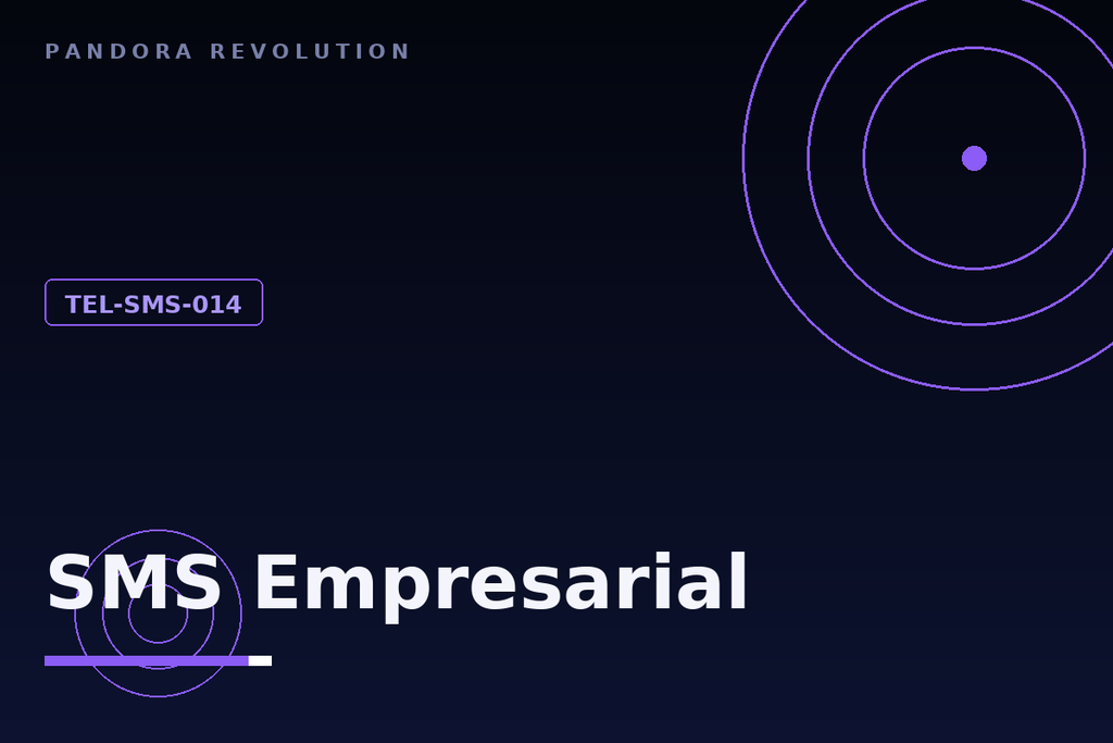 [TEL-SMS-014] SMS Empresarial
