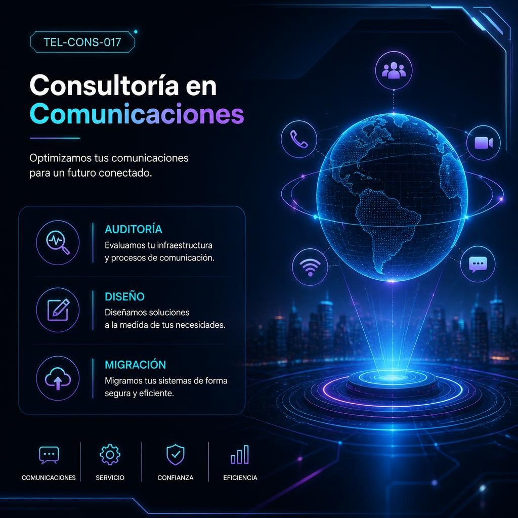 [TEL-CONS-017] Consultoria en Comunicaciones