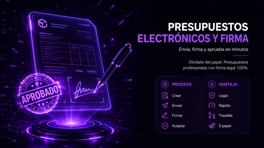 [SERV-COM-003] Presupuestos Electronicos y Firma