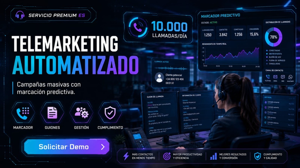 [SERV-COM-008] Telemarketing Automatizado
