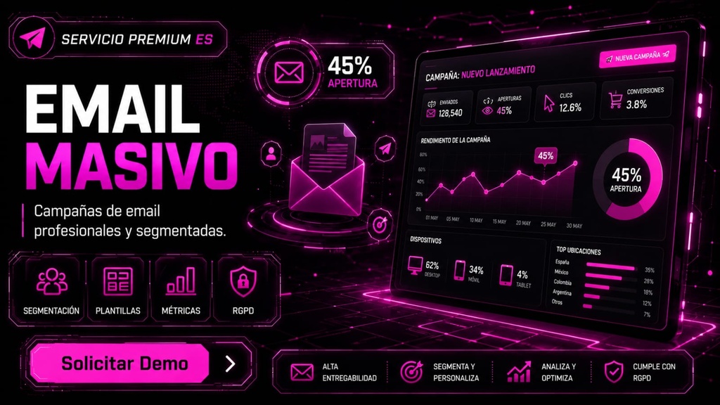 [SERV-MKT-001] Gestion de Email Masivo