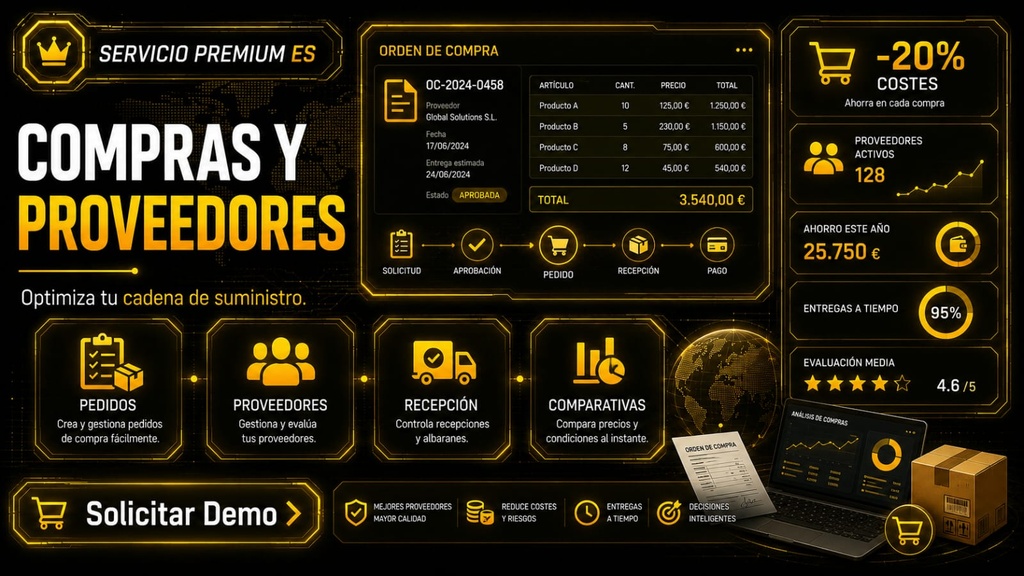 [SERV-CMP-001] Gestion de Compras y Proveedores