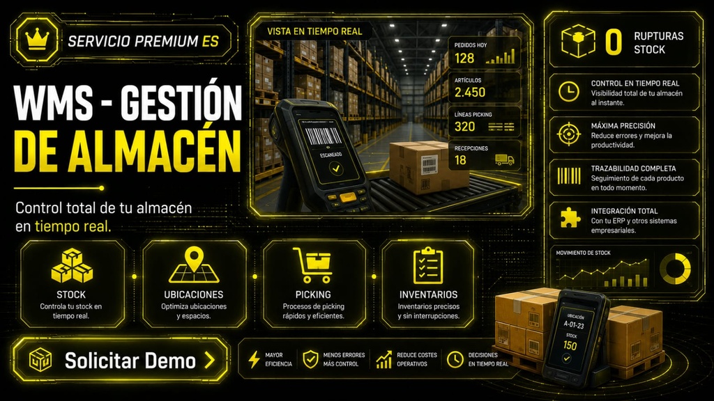 [SERV-ALM-001] Gestion de Almacenes (WMS)