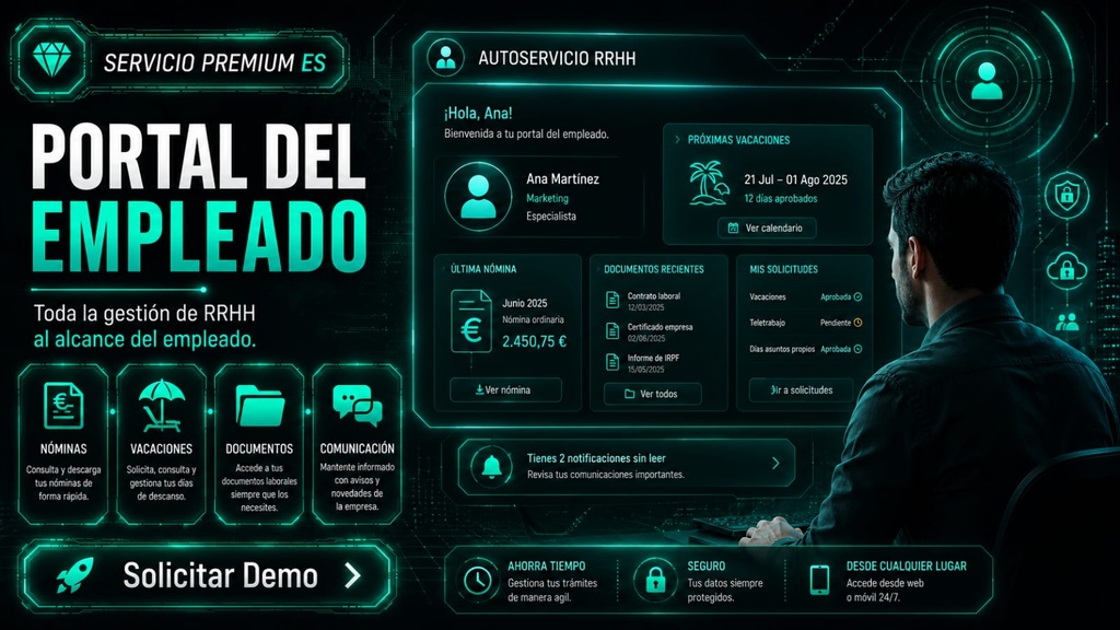 [SERV-RRH-001] Portal del Empleado y Autoservicio