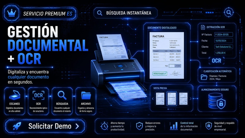 [SERV-DOC-001] Gestion Documental y OCR