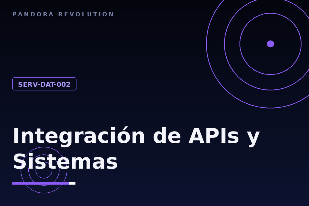 [SERV-DAT-002] Integracion de APIs y Sistemas