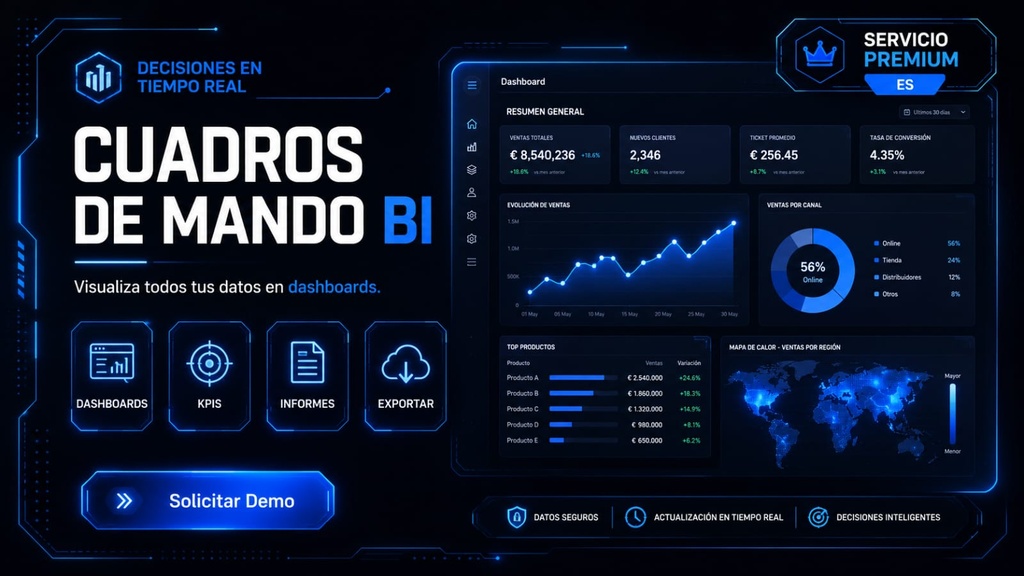 [SERV-BI-001] Cuadros de Mando y BI