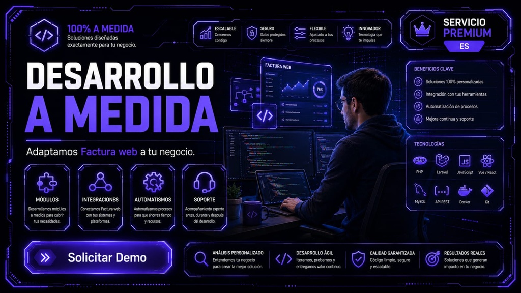 [SERV-PROF-003] Desarrollo a Medida