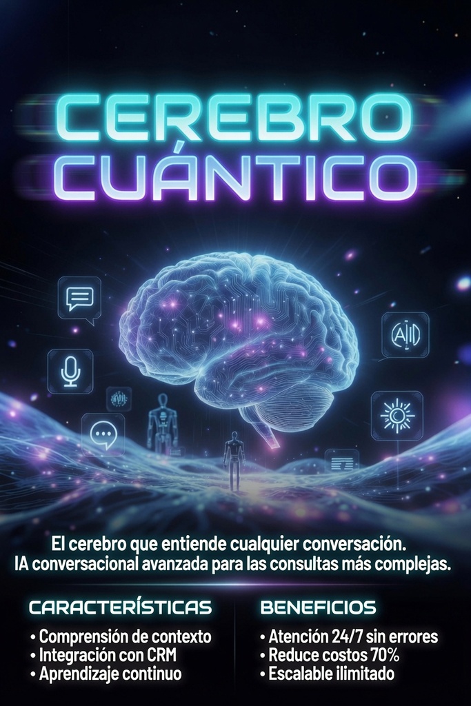 [IA-VOZ-001] Cerebro Cuantico