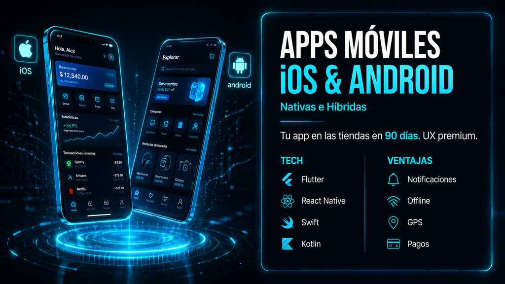[DEV-MOB-004] Apps Moviles iOS & Android