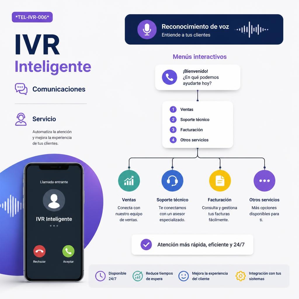 [TEL-IVR-006] IVR Inteligente